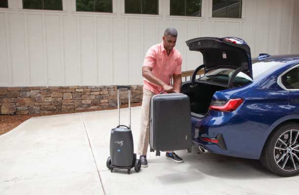 Caire Eclipse 5 Transport Oksijen Konsantratörü