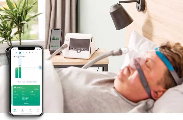 Löwenstein Prisma SMART Plus APAP (Otomatik CPAP) uyku apnesi tedavi cihazı