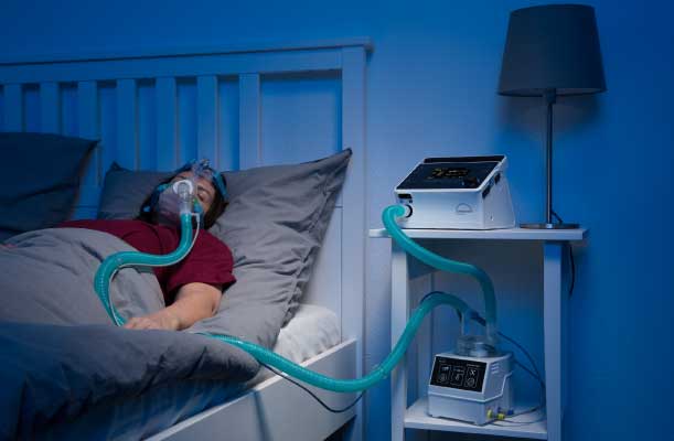 Löwenstein Prisma VENT50-C solunum ventilatör ve HFT tedavi cihazı