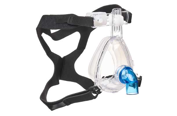 Pulmodyne NIV FFM Solunum maskesi değiştirilebilir dirsek