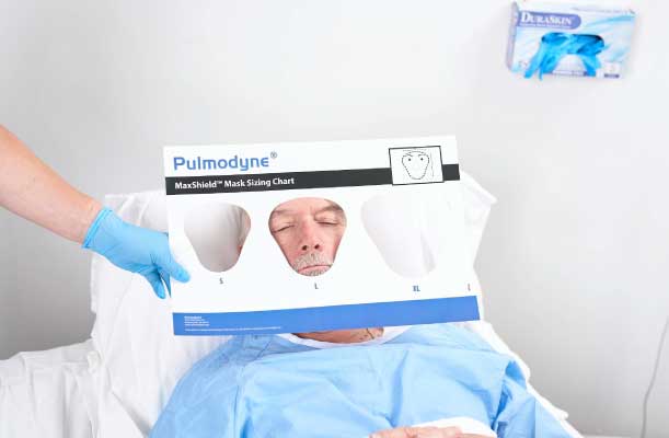 Pulmodyne NIV FFM Solunum tam yüz maskesi değiştirilebilir dirsek